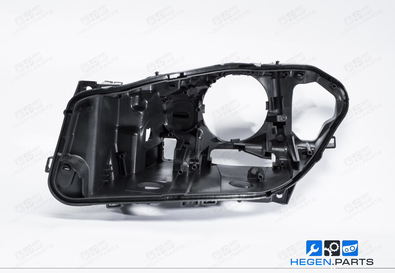 Ляв корпус за фар на BMW 5 серия F10 10-13 преди фейслифт Xenon без AFS