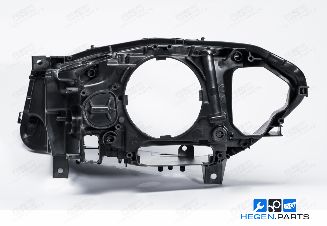 Десен корпус за фар на BMW 5 серия F10 10-13 преди фейслифт Xenon без AFS