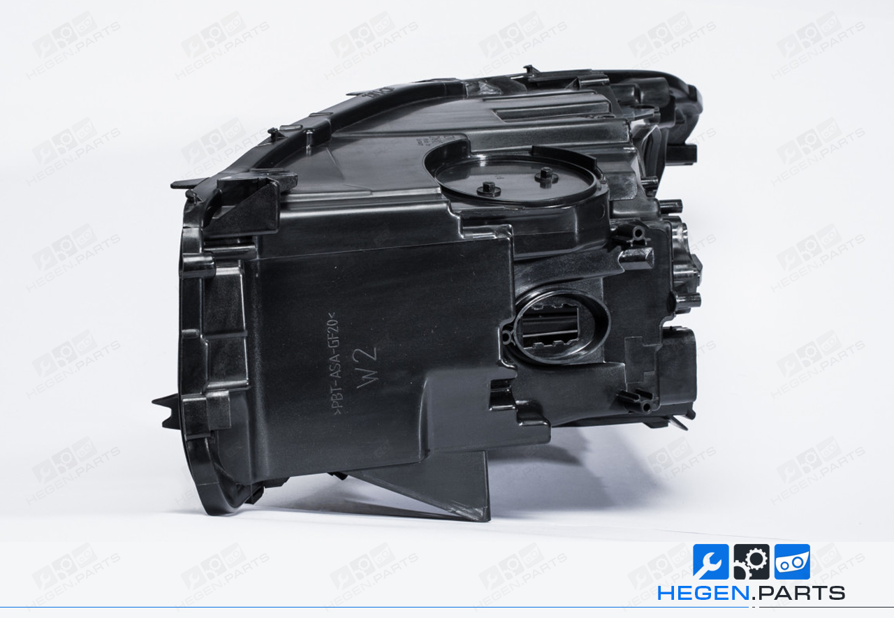 Десен корпус за фар на BMW 5 серия F10 14-16 фейслифт Xenon