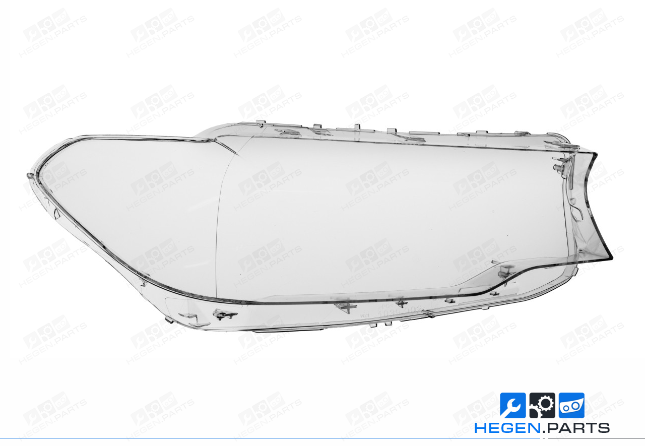 Дясно стъкло (капак) за фар на BMW 5 серия G30 17-20 преди фейслифт LED/ Full LED