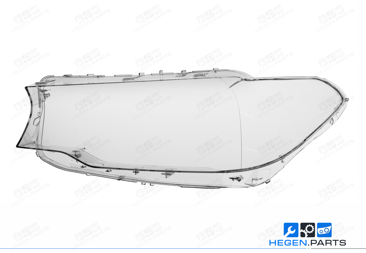 Ляво стъкло (капак) за фар на BMW 5 серия G30 17-20 преди фейслифт LED/ Full LED