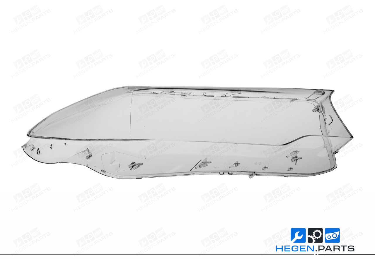 Дясно стъкло (капак) за фар на BMW 5 серия G30 17-20 преди фейслифт LED/ Full LED