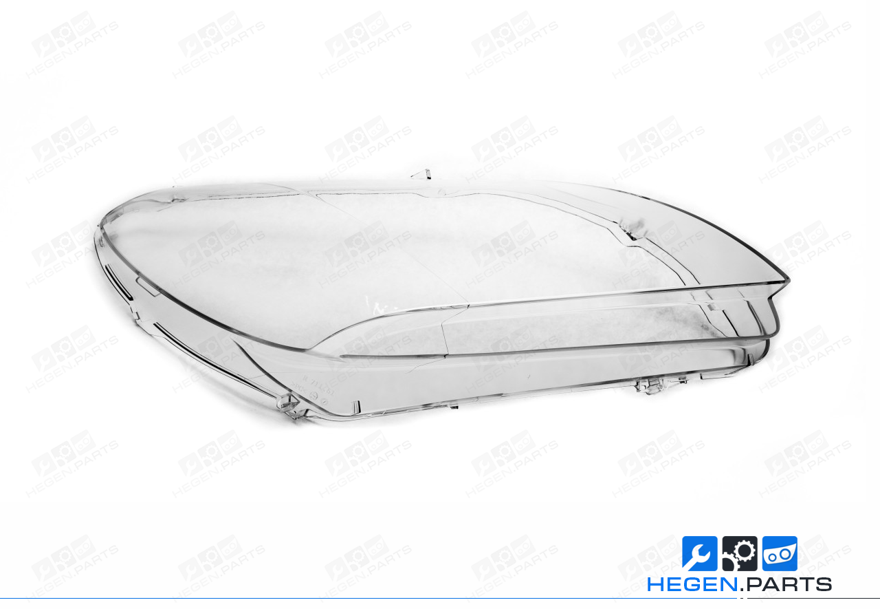 Дясно стъкло (капак) за фар на BMW 6 серия F06 F12 11-14 преди фейслифт LED