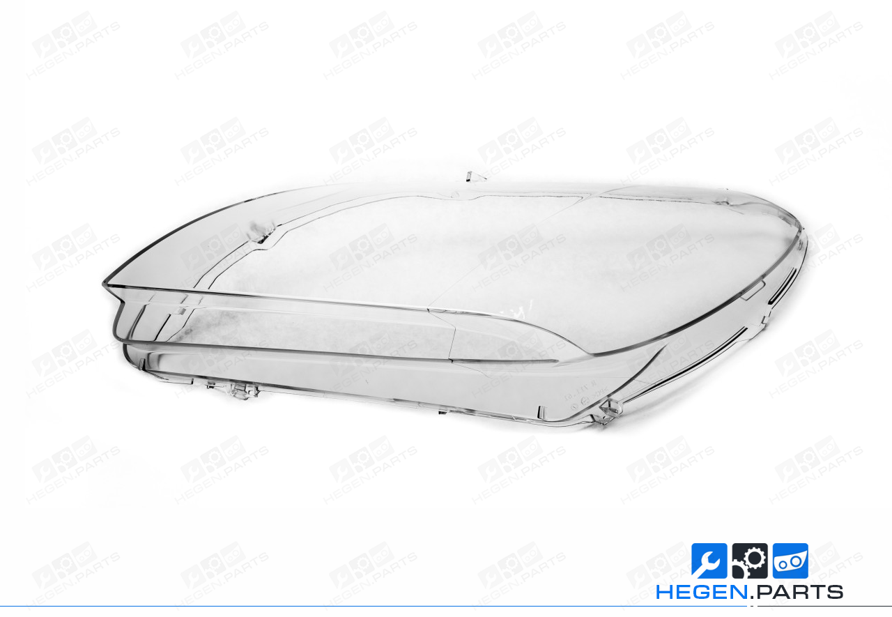 Ляво стъкло (капак) за фар на BMW 6 серия F06 F12 11-14 преди фейслифт LED