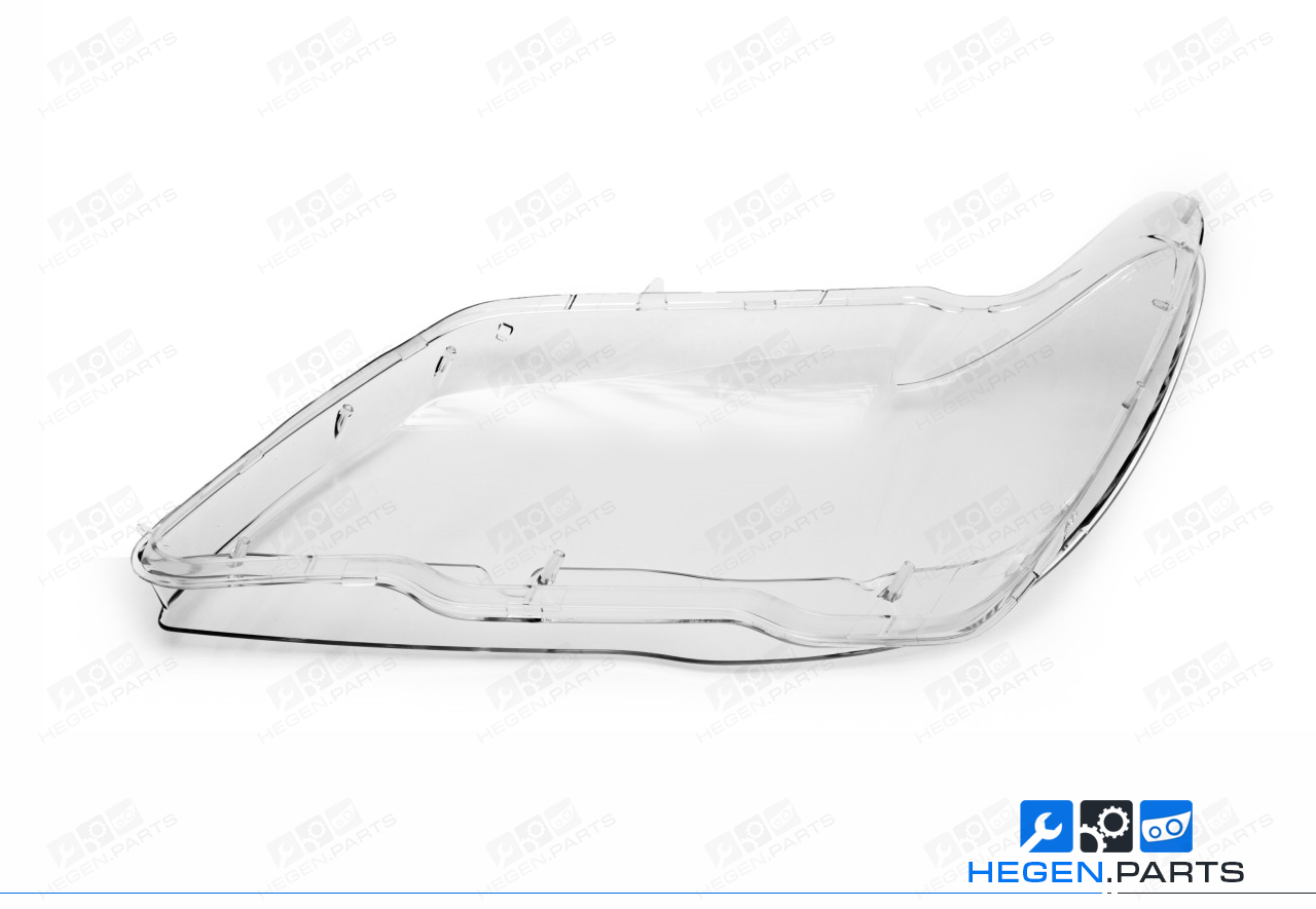 Дясно стъкло (капак) за фар на BMW 7 серия E65 E66 05-08 фейслифт