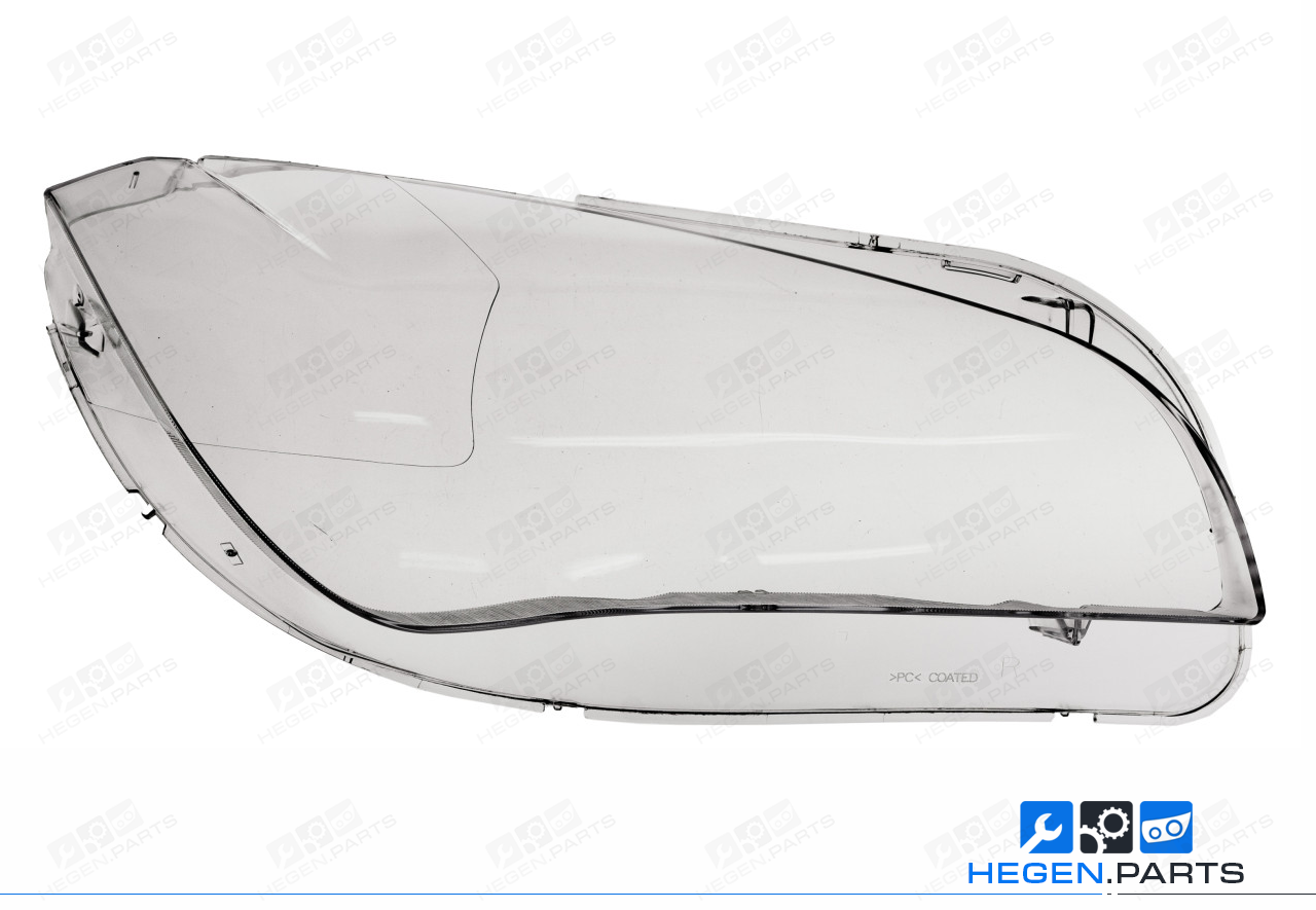 Дясно стъкло (капак) за фар на BMW X1 E84 09-16 преди фейслифт / фейслифт