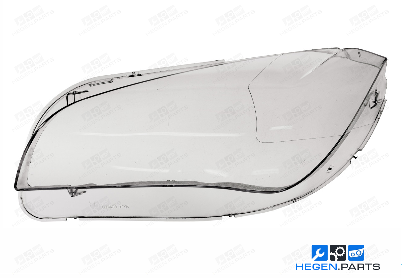 Ляво стъкло (капак) за фар на BMW X1 E84 09-16 преди фейслифт / фейслифт
