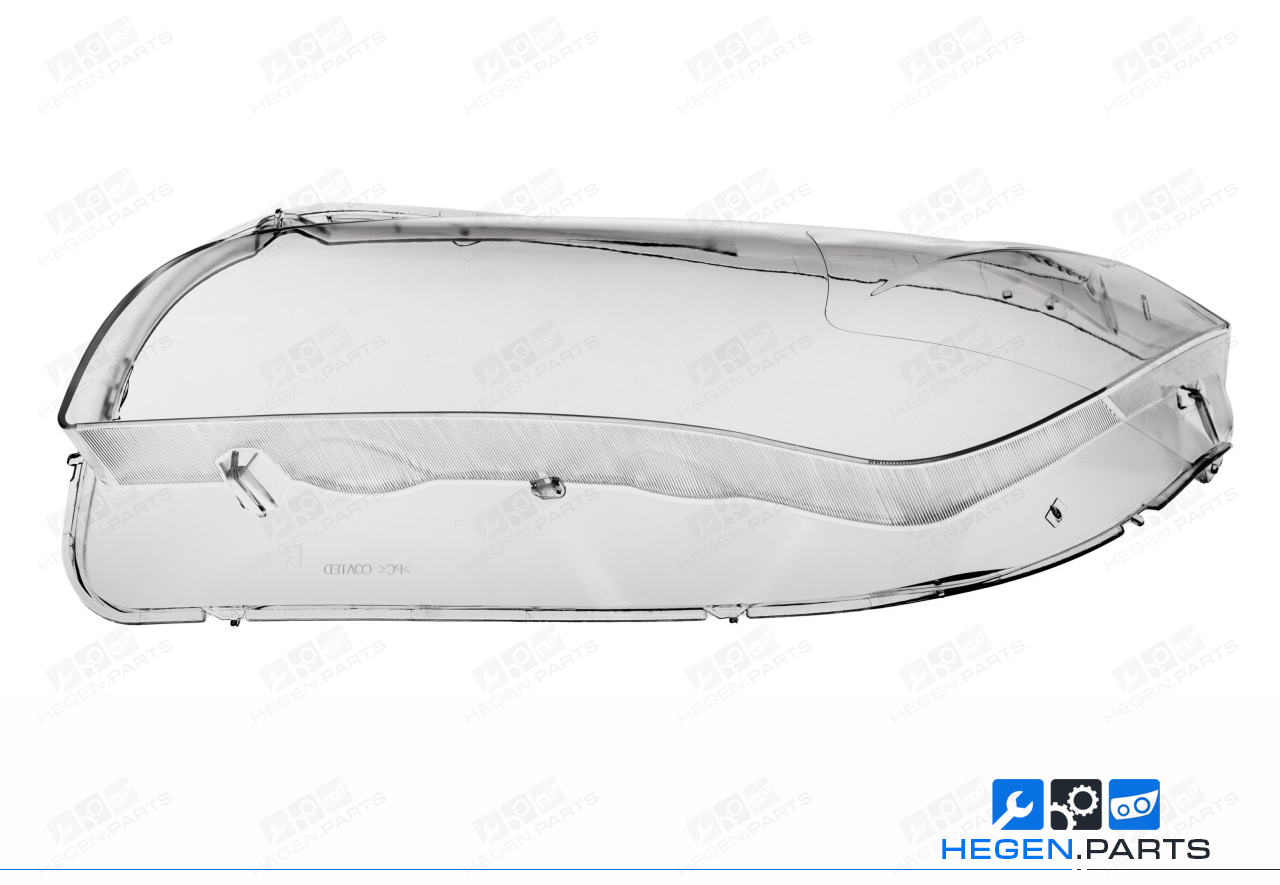Ляво стъкло (капак) за фар на BMW X1 E84 09-16 преди фейслифт / фейслифт