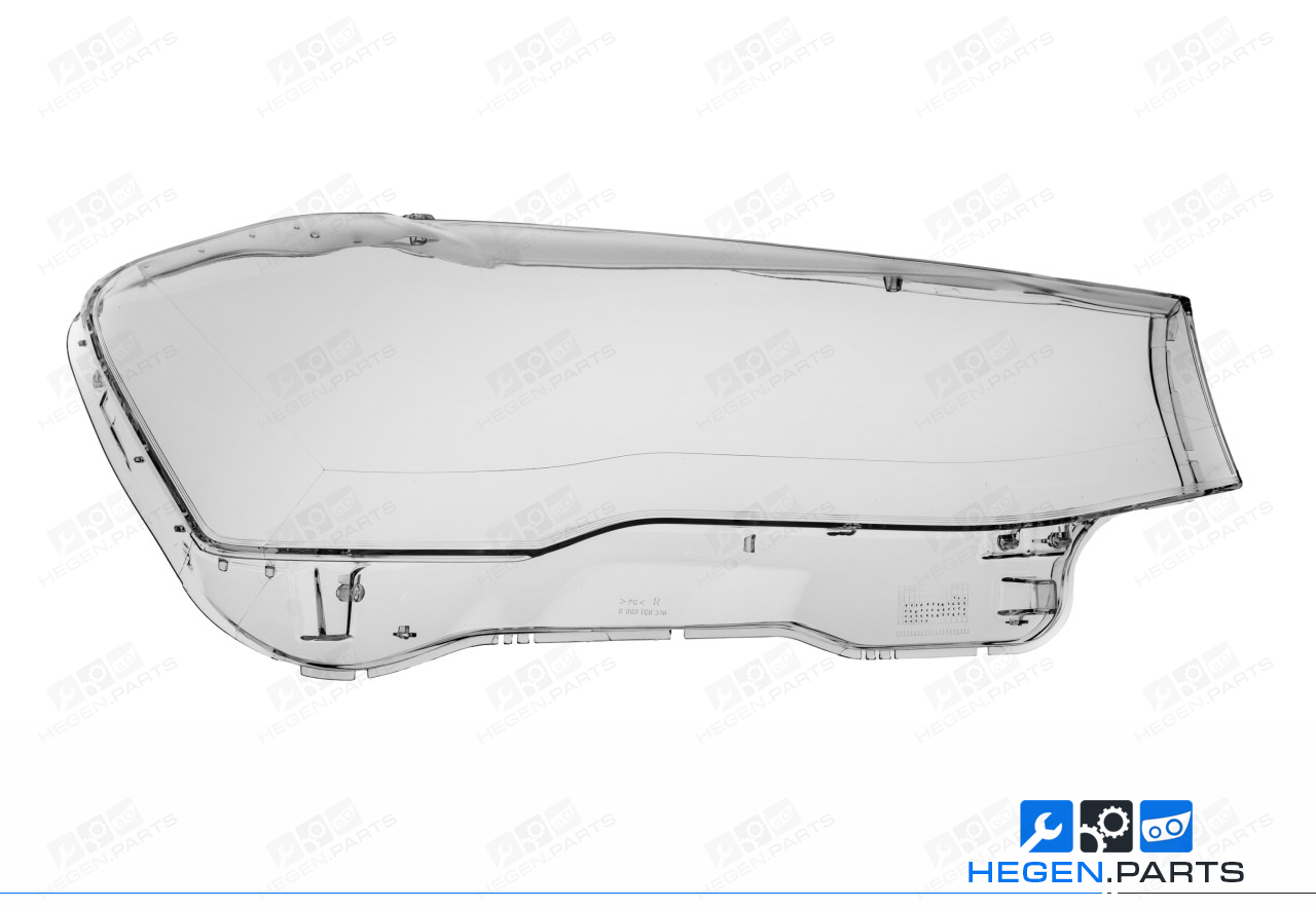 Дясно стъкло (капак) за фар на BMW X3 F25 X4 F26 15-17 фейслифт