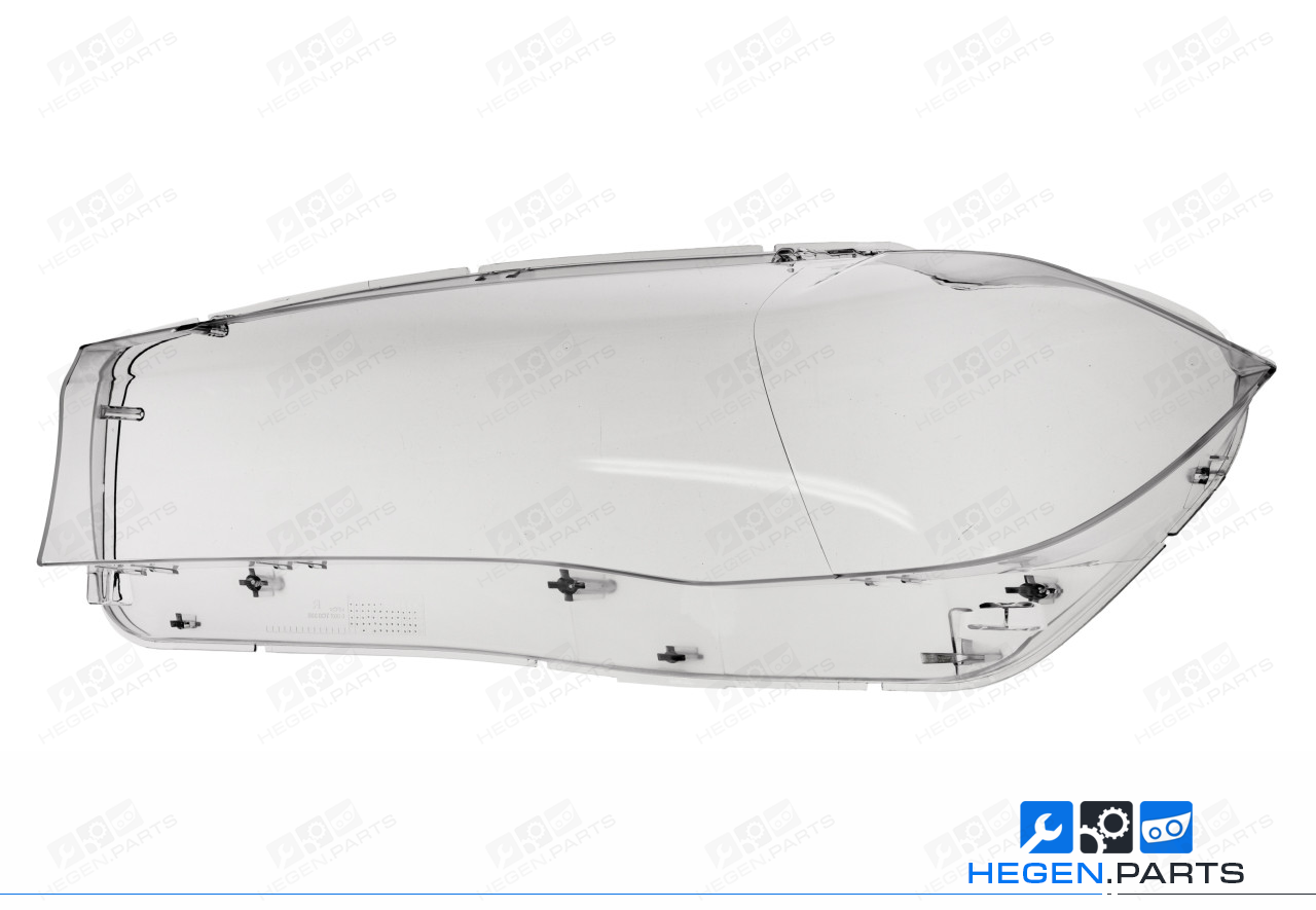 Ляво стъкло (капак) за фар на BMW X5 X6 F15 F16 13-18 Xenon/ LED