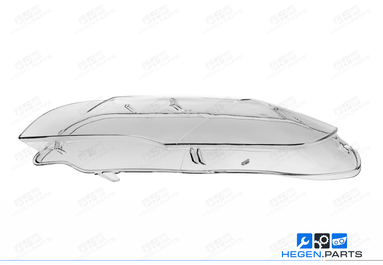 Ляво стъкло (капак) за фар на BMW X6 E71 08-14 преди фейслифт / фейслифт Xenon