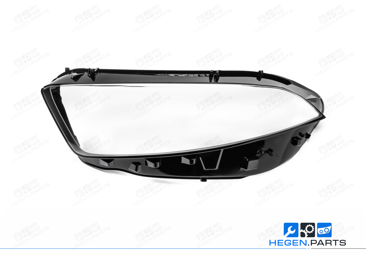 Ляво стъкло (капак) за фар на MERCEDES A класа W177 18-23 преди фейслифт Halogen/ Full LED