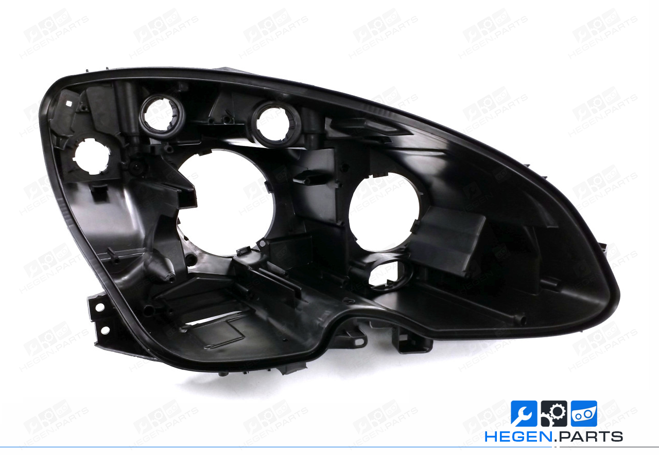 Десен корпус за фар на MERCEDES C класа W204 07-10 преди фейслифт