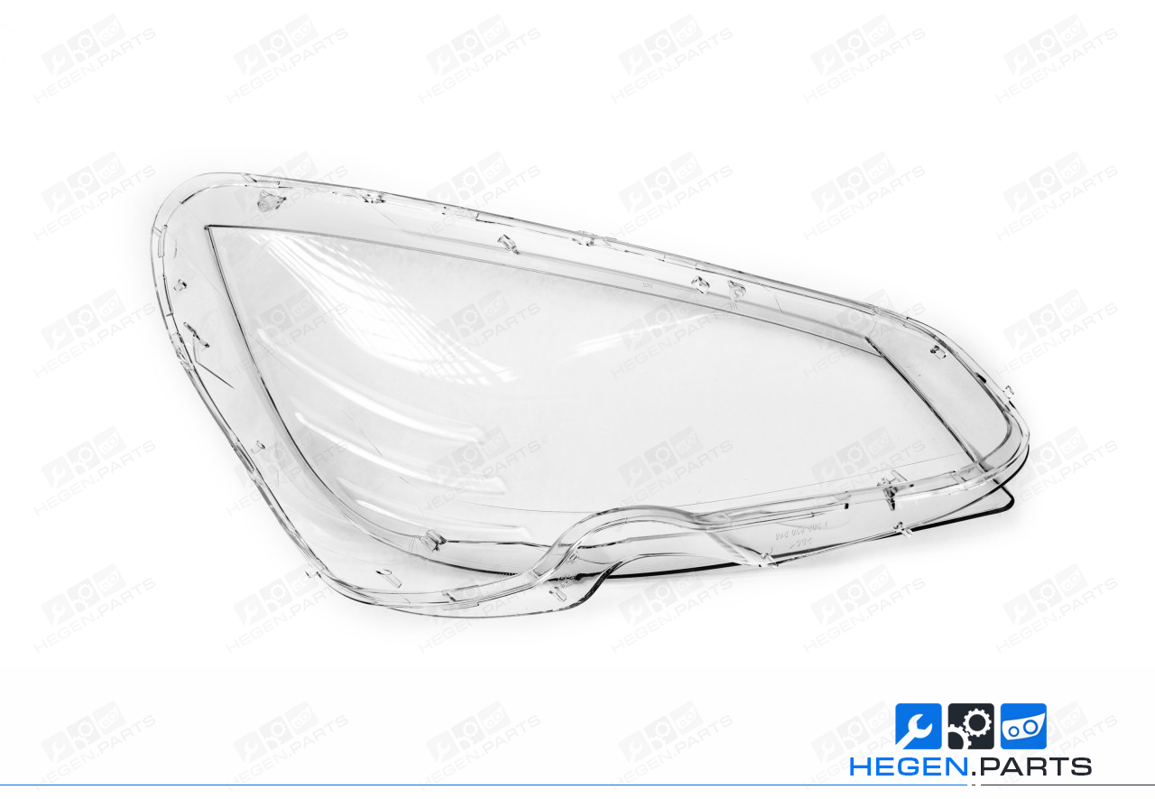 Ляво стъкло (капак) за фар на MERCEDES C класа W204 07-10 преди фейслифт