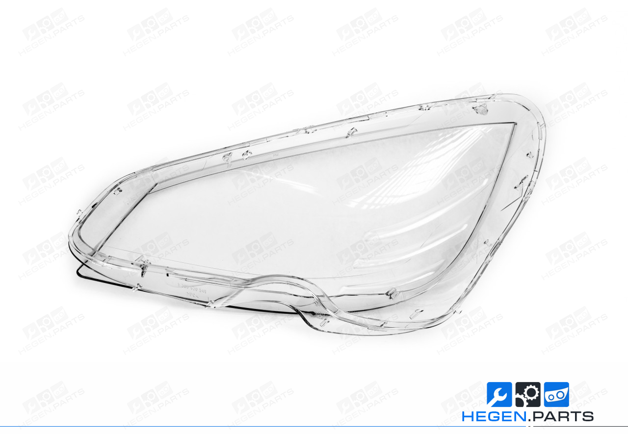 Дясно стъкло (капак) за фар на MERCEDES C класа W204 07-10 преди фейслифт