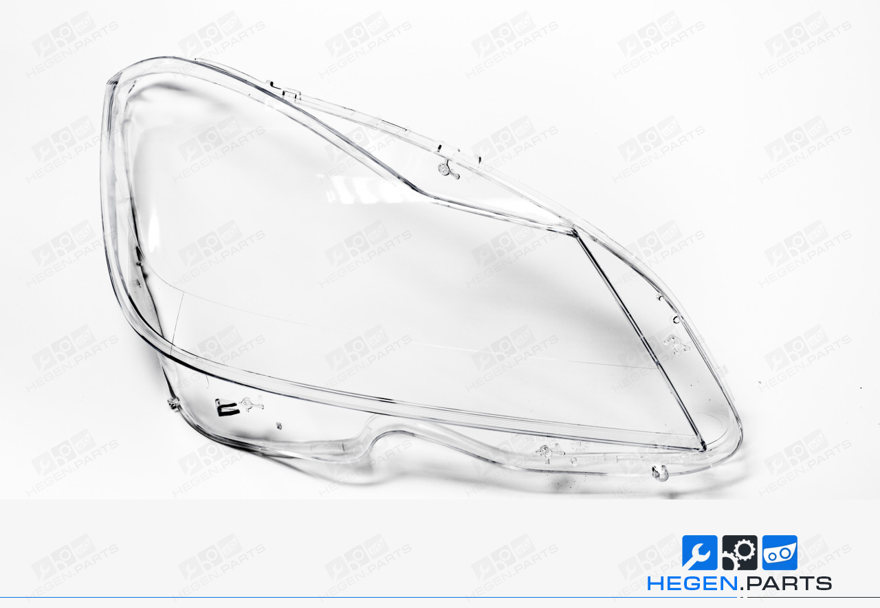 Дясно стъкло (капак) за фар на MERCEDES C класа W204 11-14 фейслифт Halogen/ Xenon