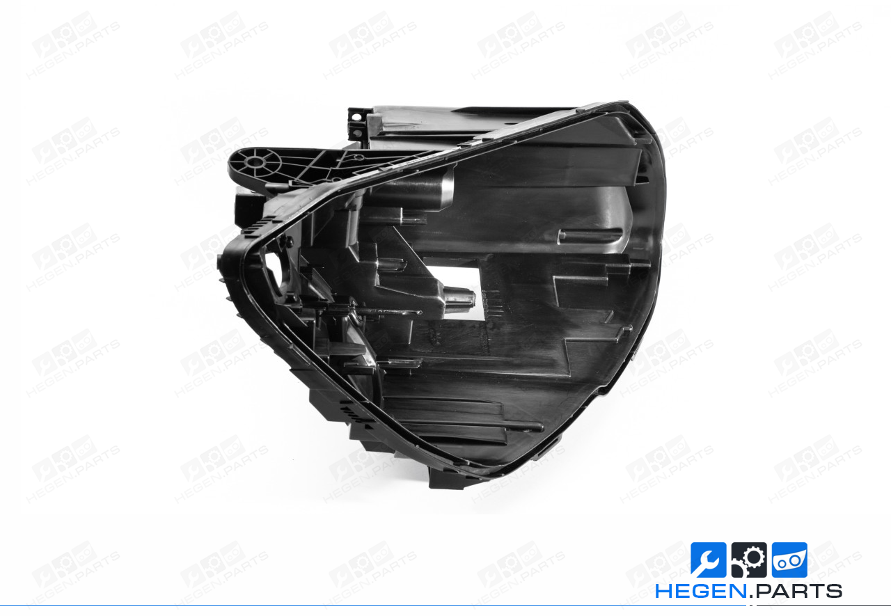 Десен корпус за фар на MERCEDES C класа W205 14-18 преди фейслифт Multibeam ILS